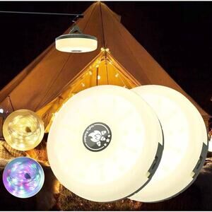 4-IN-1 Portable Camping LED String Multifunctional Lights USB Rechargeable 33FT